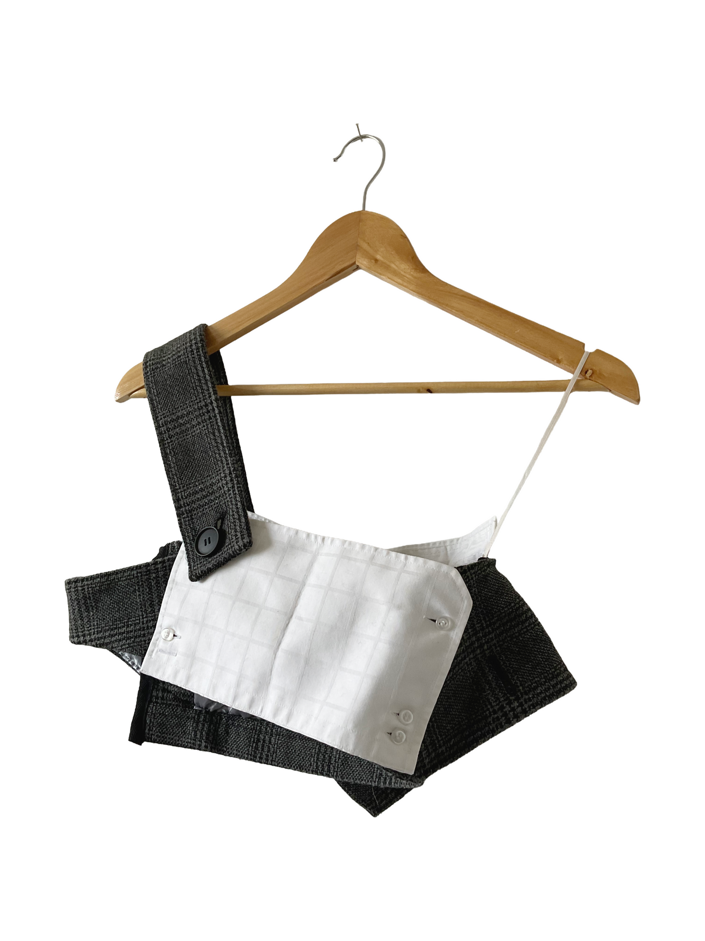 Check Crop Top